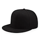trucker snapback black mesh hat embroidery