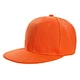 Custom Orange snapback cap