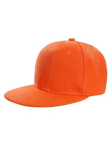 Custom Orange snapback cap
