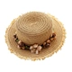 women's boater hat with bow