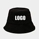 white corduroy bucket hat