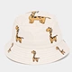 giraffe printed bucket hats