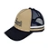 Wholesale custom new embroidered logo mesh sports cap fit hat trucker two stripes ponytail hats for women