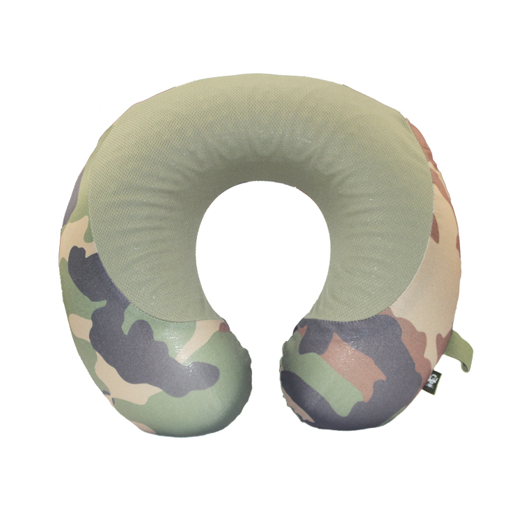 WATOWER camouflage visco cool gel pregnancy u shape pillow memory foam pillow for airplane car neck rest