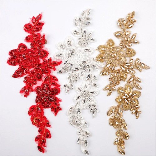 beading lace motif