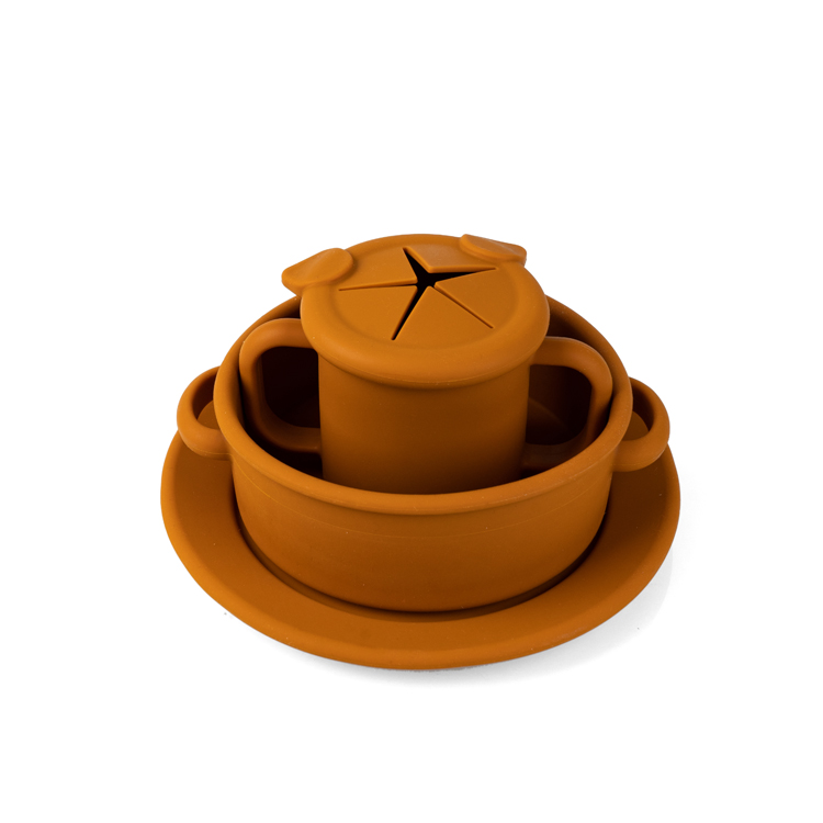 Silicone snack cup