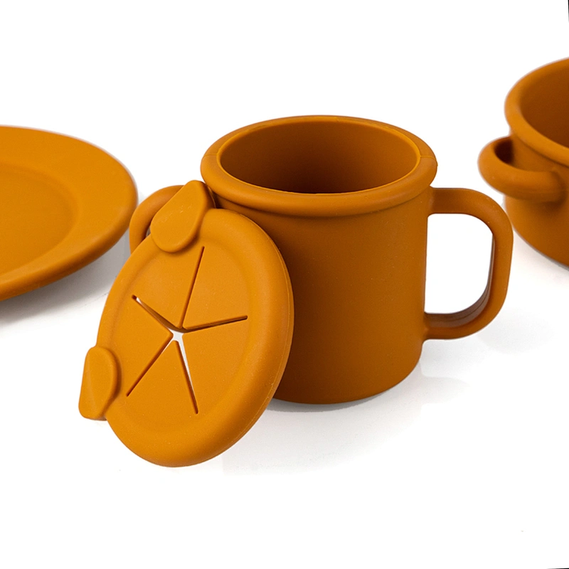 Silicone snack cup