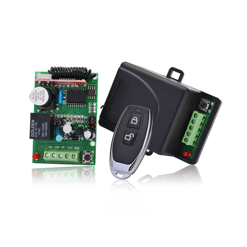 on off light motor alarms control