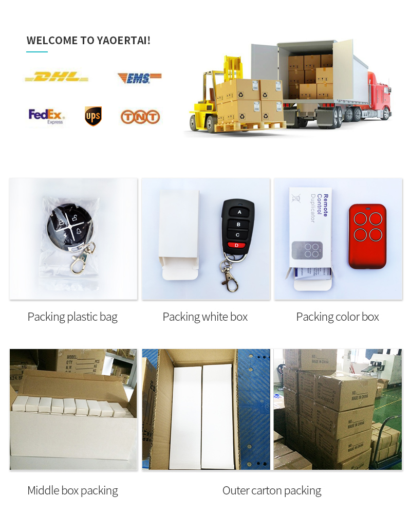 Universal Remote Control Company packing and shipping