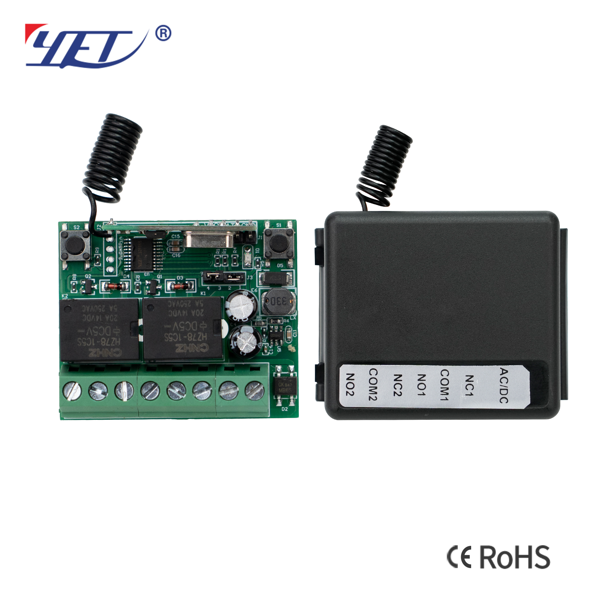 Dual-Channel Mini Wireless Receiver