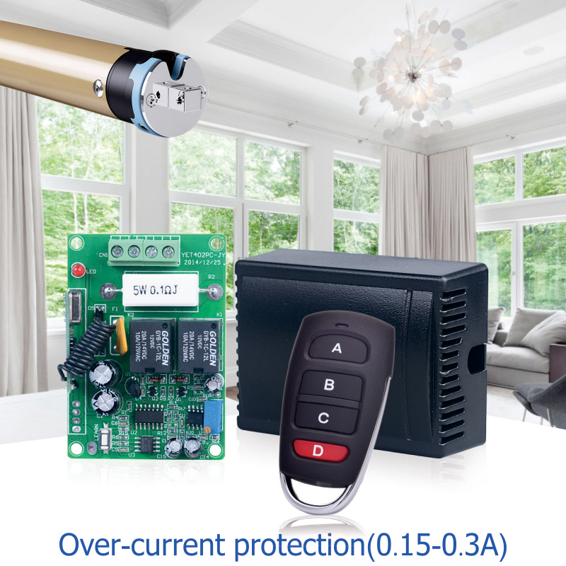 rf receiver gate remote controller