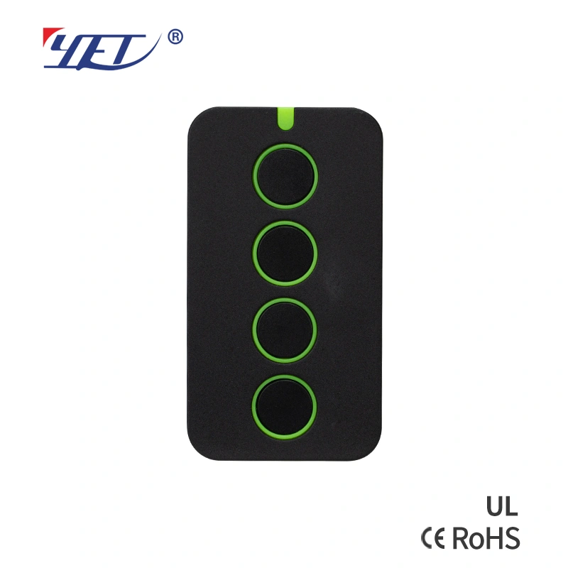 4 buttons rf remote control
