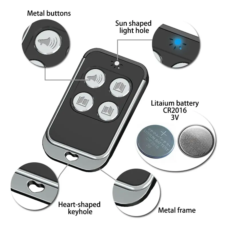 Metal Gate Remote Control