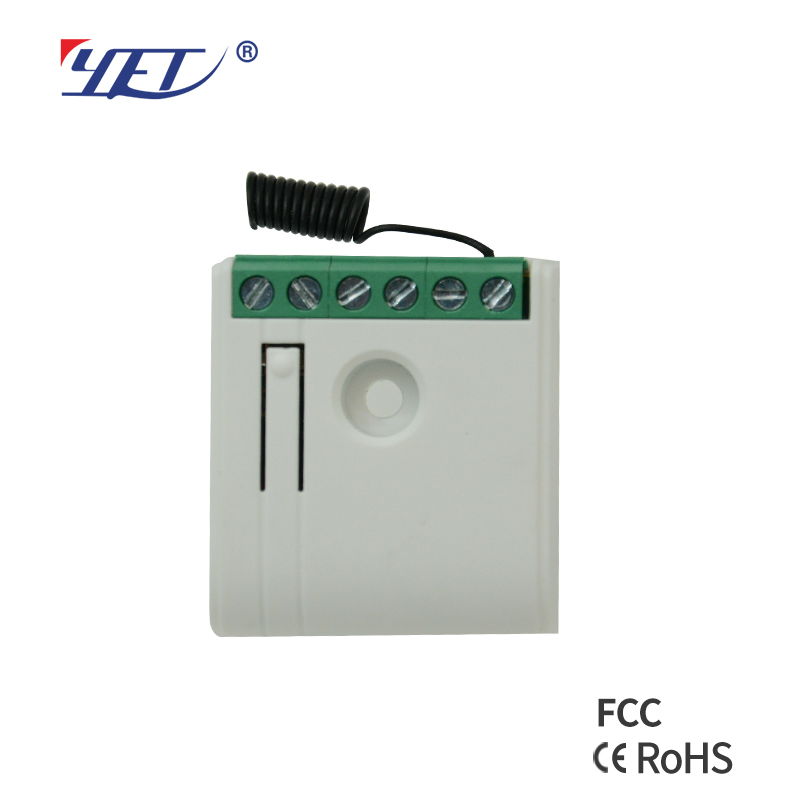 YET477 9~24V Compact and Exquisite Control Universal Receiver that Can Be Paired with Fixed Code Learning Code Rolling Code Wireless Remote Control for Auto Door/Gate