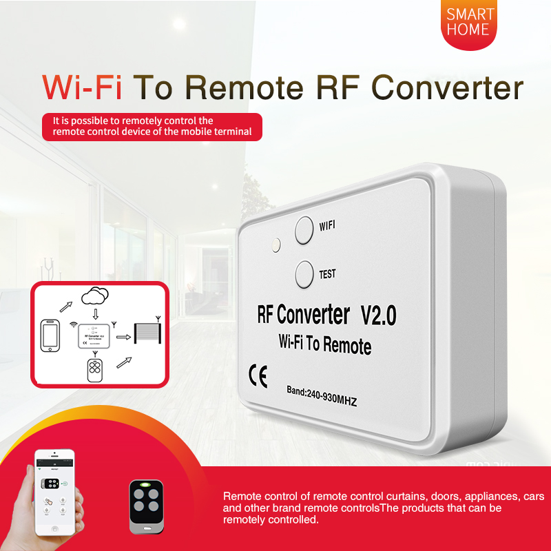WiFi remote RF converters