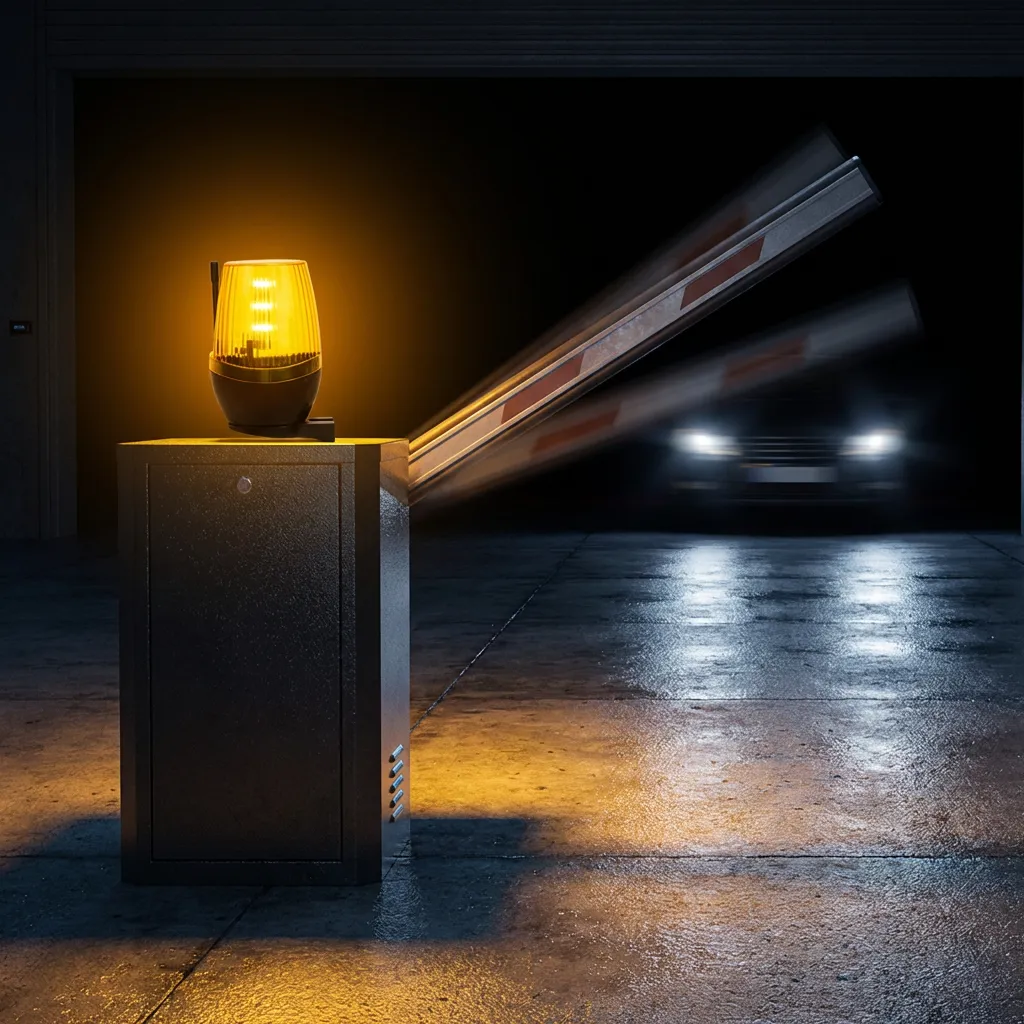 Outdoor LED Flash Warning Light