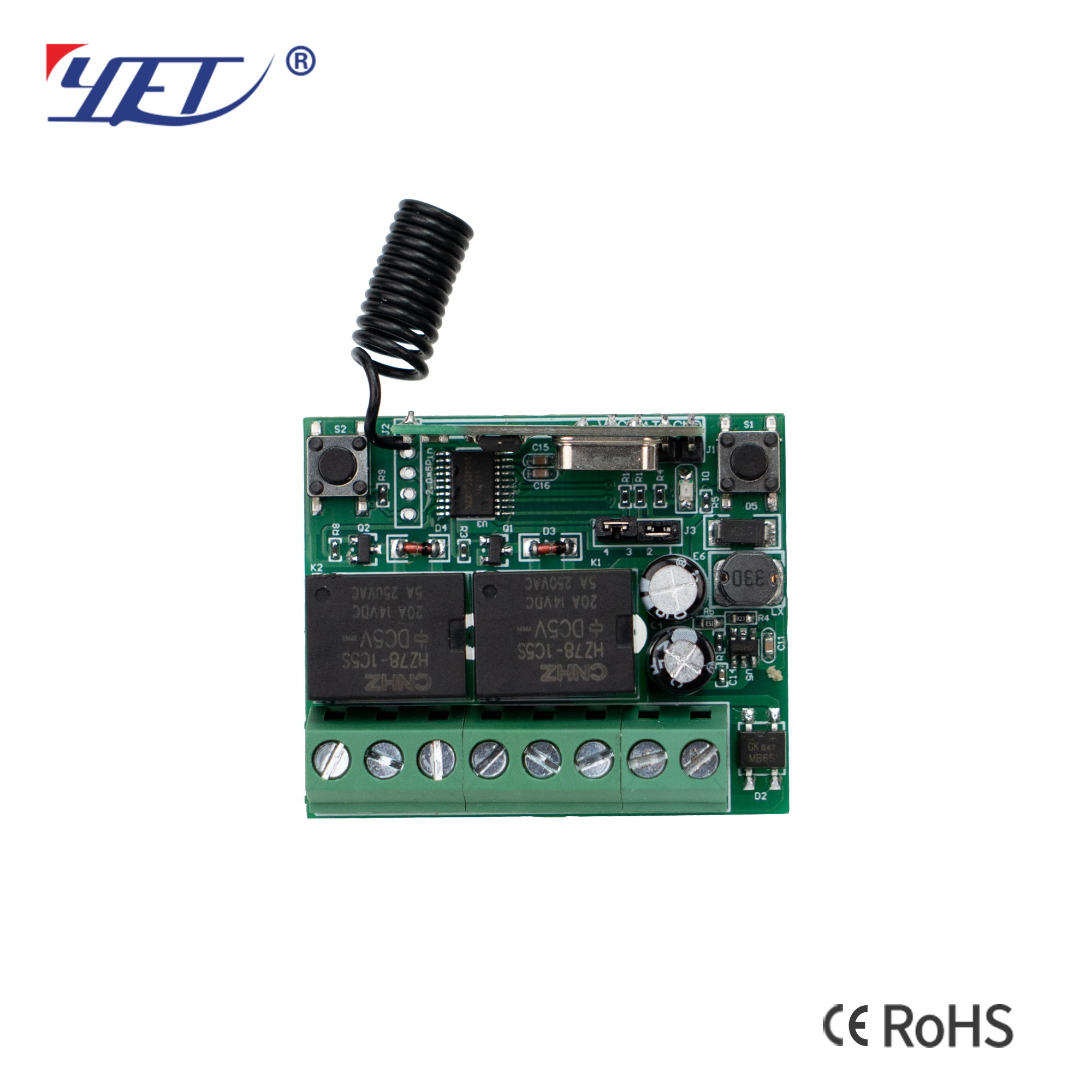 Dual-Channel Mini Wireless Receiver