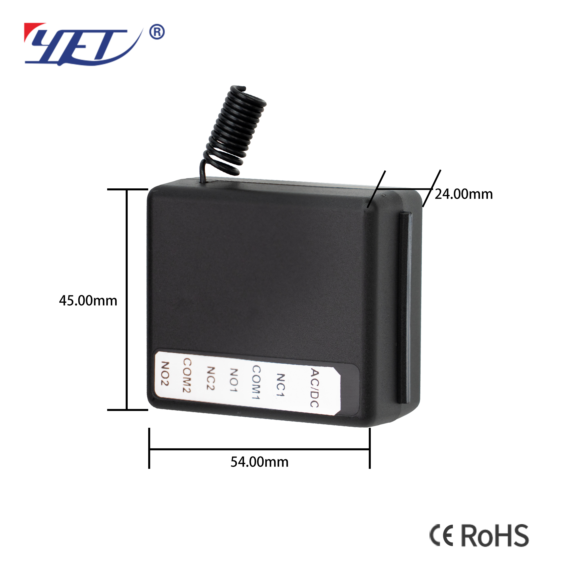 Dual-Channel Mini Wireless Receiver