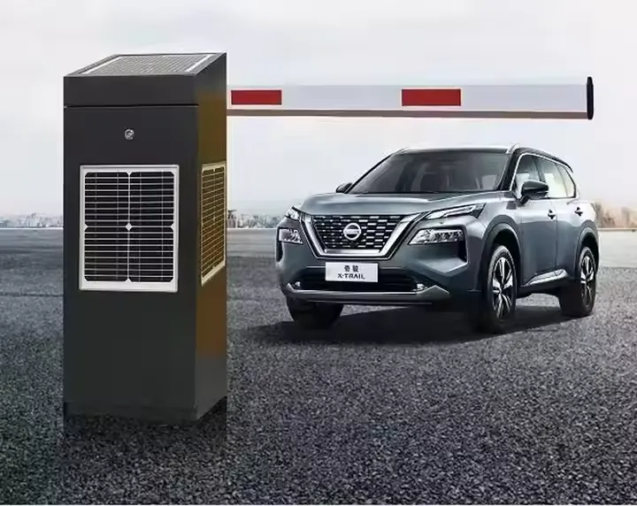 Solar Boom Barrier Gate