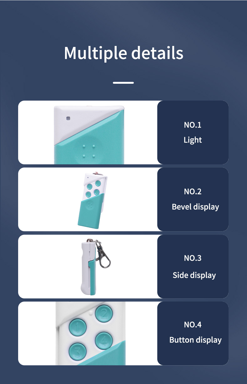 Wireless RF remote control