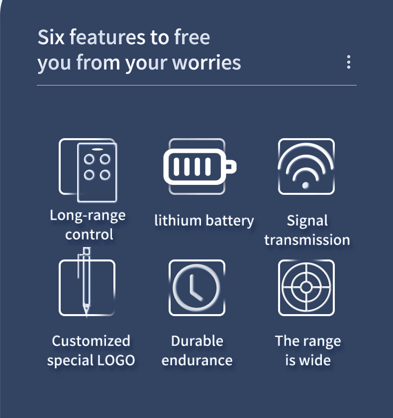 Wireless RF remote control