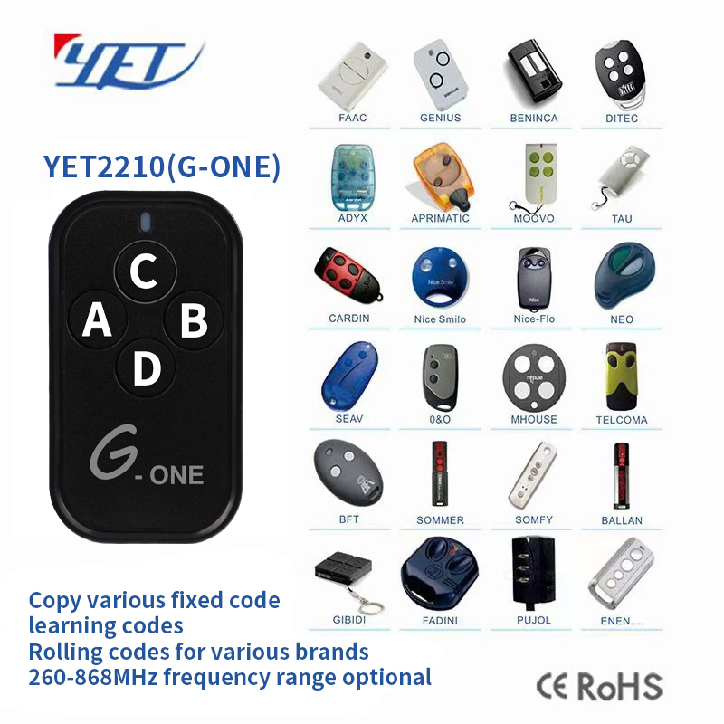 280-868mhz frequency remote control duplicator