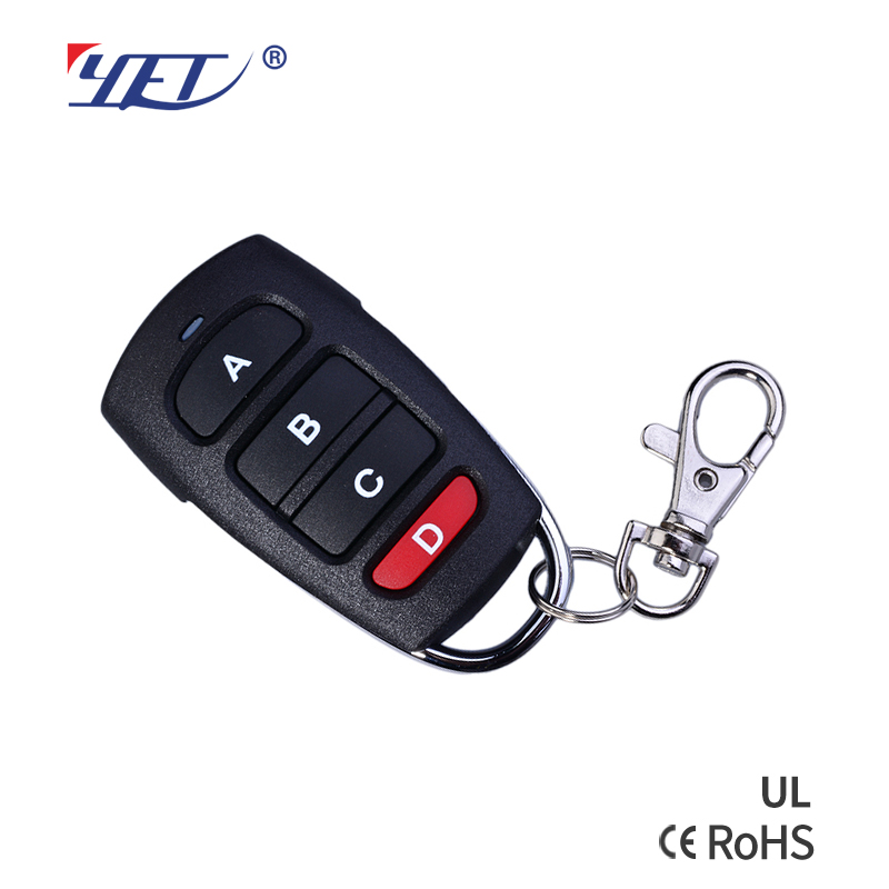 YET084 Universal Gate Garage Door Cloning Remote Control Key Fob 433mhz Duplicator