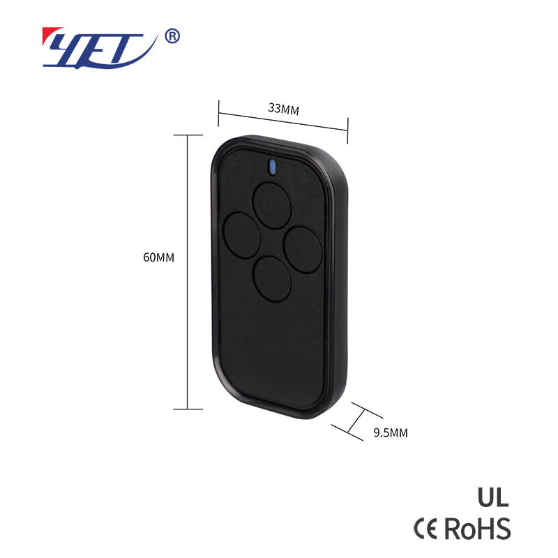 YET2210 4 buttons black smart universal 433mhz 315mhz remote control