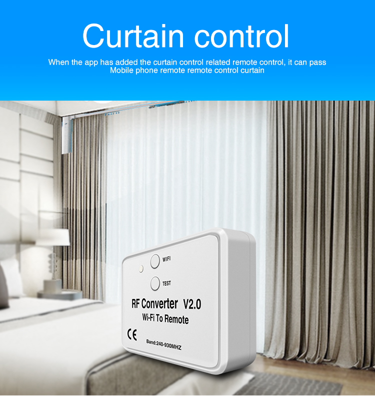 wifi to remote rf converter