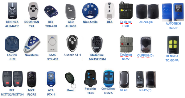 copy garage remote control