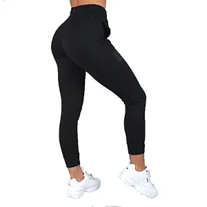 Custom Women Slim Fit Running Gym Active Mesh Jogger
