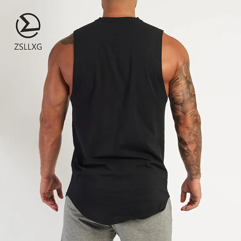 Custom Printed Gym Wear Man Sports Tank Top Men Stylish Gym Singlet