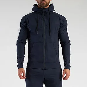 Fashion Mens Custom Logo Zipper Hoodies Tech Fleece Sportswear Hoodie