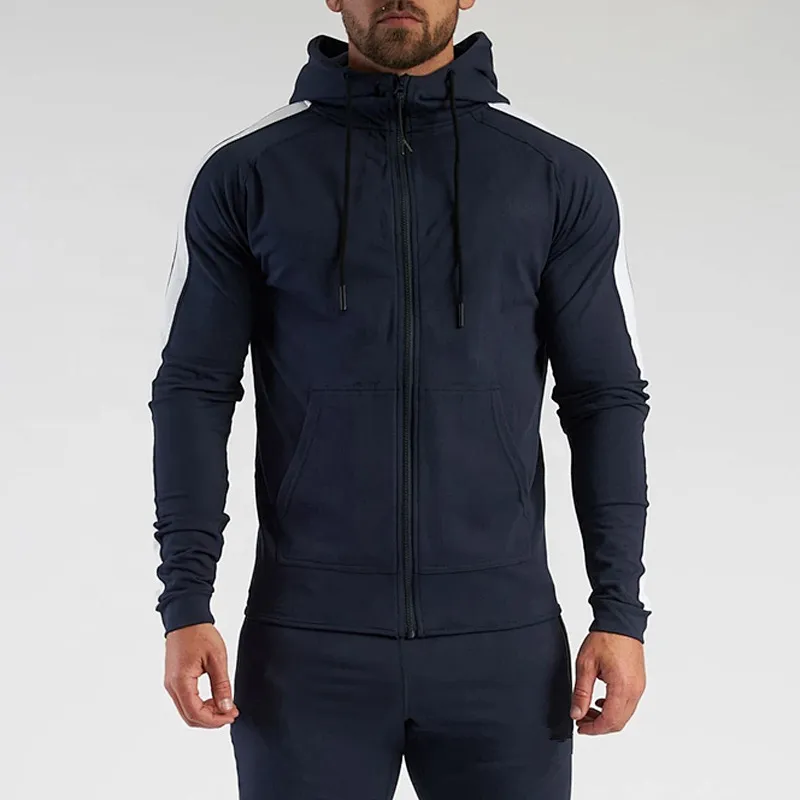 Fashion Mens Custom Logo Zipper Hoodies Tech Fleece Sportswear Hoodie