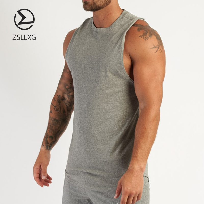 Custom Printed Gym Wear Man Sports Tank Top Men Stylish Gym Singlet