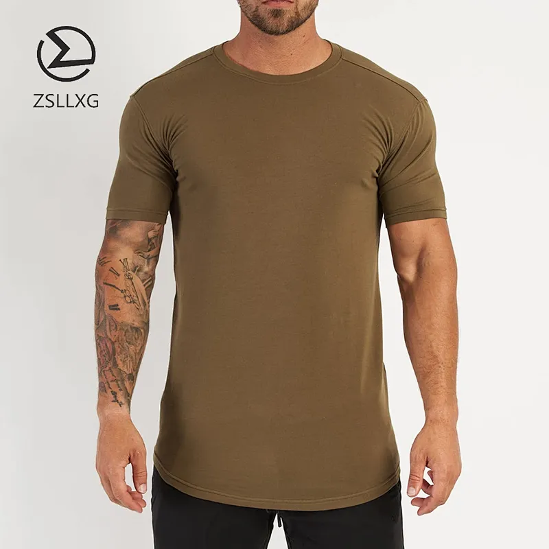 HIgh Quality Custom LOGO Plain Blank Gym T-shirt For Men