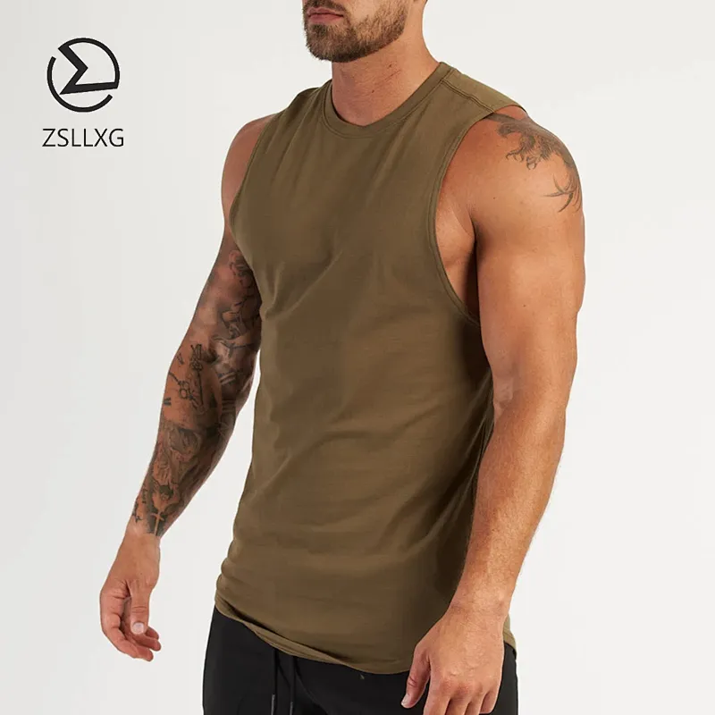 Custom Printed Gym Wear Man Sports Tank Top Men Stylish Gym Singlet