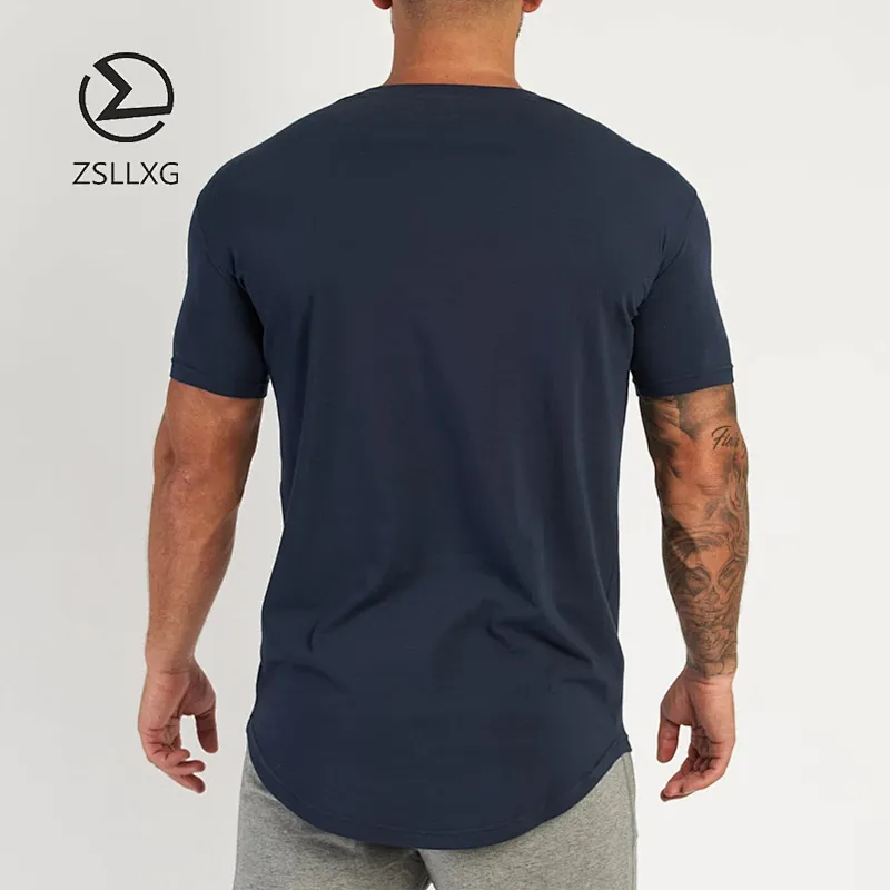 HIgh Quality Custom LOGO Plain Blank Gym T-shirt For Men