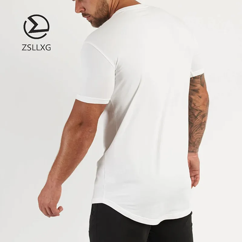 HIgh Quality Custom LOGO Plain Blank Gym T-shirt For Men