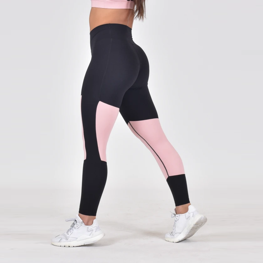 Contrast Color Yoga Pants Wholesale Custom High Waisted Yoga Leggings