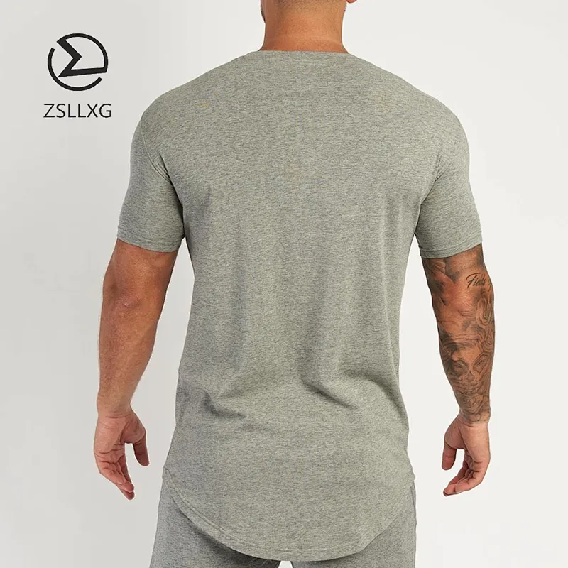 HIgh Quality Custom LOGO Plain Blank Gym T-shirt For Men