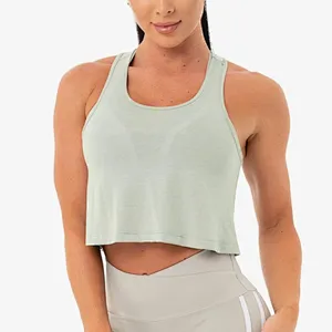 Cotton Active Gym Wear Sexy Girls Wearing Workout Sport Crop Tops Wholesale