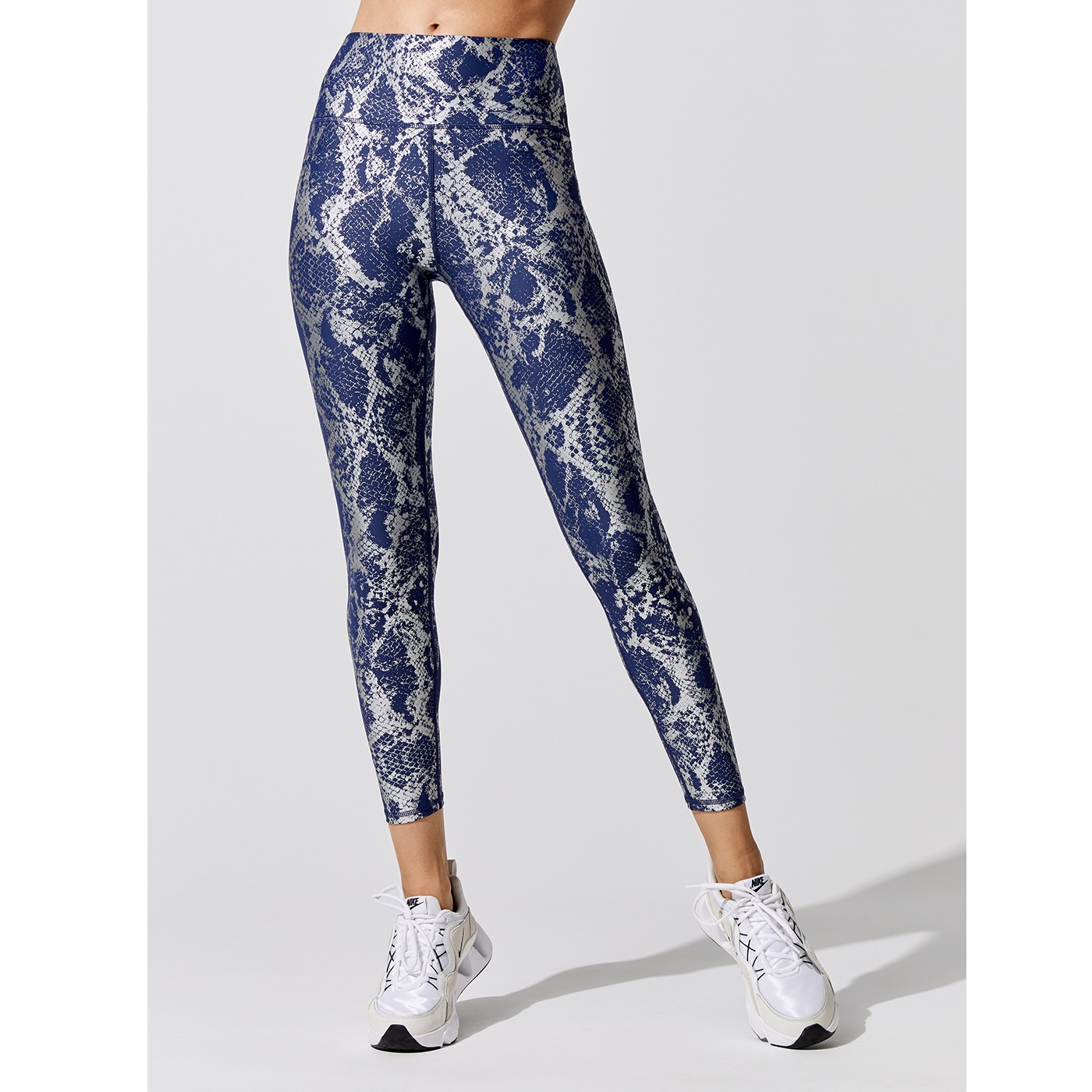 Slimming Fitness Leggings Custom Design Yoga Pants Gold Blocking