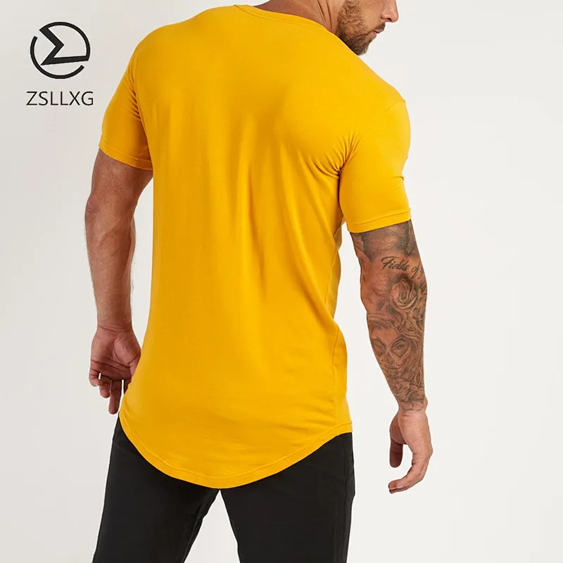 HIgh Quality Custom LOGO Plain Blank Gym T-shirt For Men