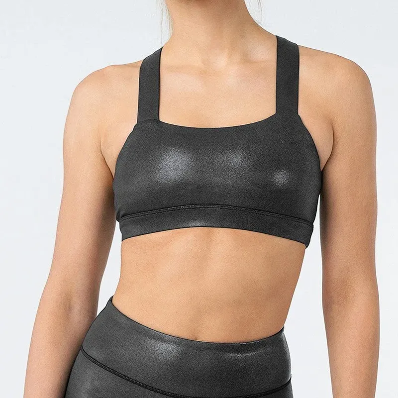 2 Piece Sports Bra Yoga Set Women Fitness High Waist Leggings Gym Wear