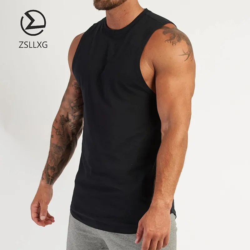 Custom Printed Gym Wear Man Sports Tank Top Men Stylish Gym Singlet