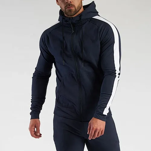 Fashion Mens Custom Logo Zipper Hoodies Tech Fleece Sportswear Hoodie