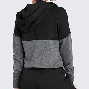 Custom Women Oversized Plain Full Zip Hoodies