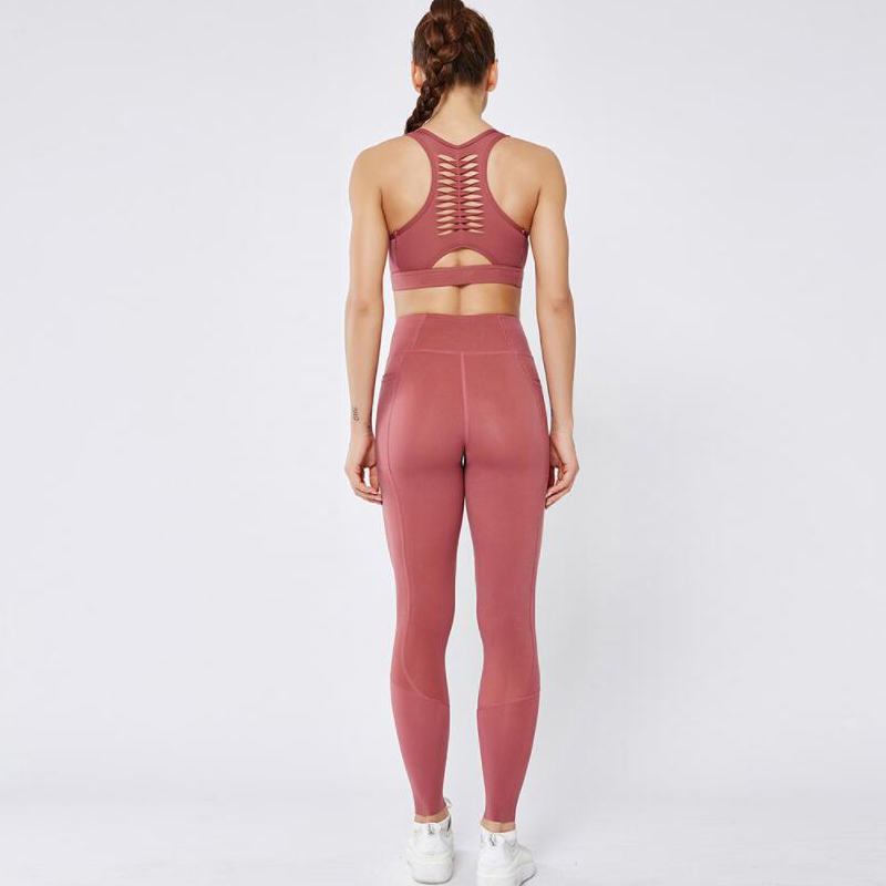 OEM Yoga Pants and High Impact Sports Bra Wholesale Women Yoga Set