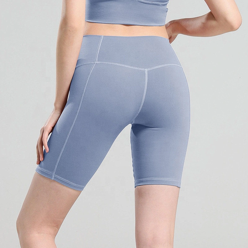 Wholesale Custom High Waist Biker Shorts Compression Shorts For Women